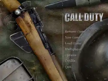 Call of Duty Classic (USA) (Unlock Key) screen shot title